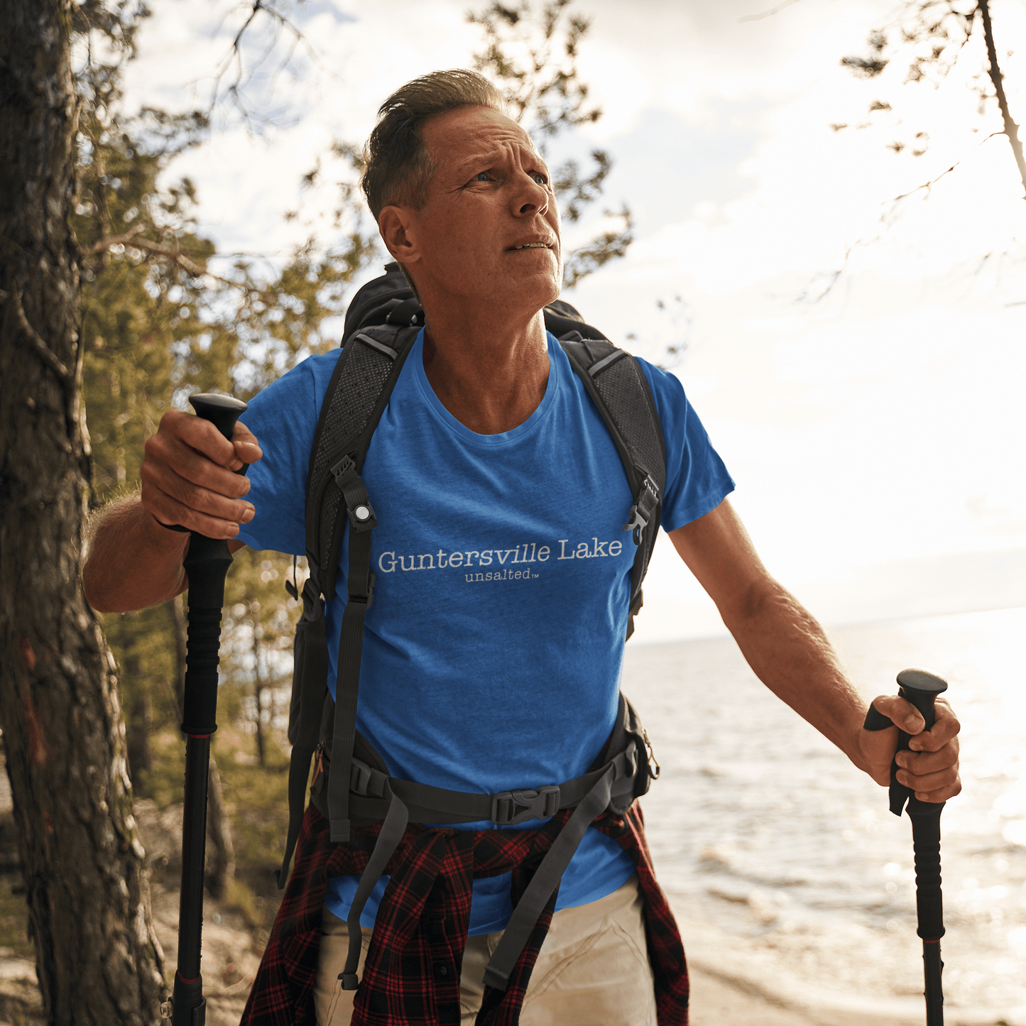 Heather Columbia Blue: Model 2