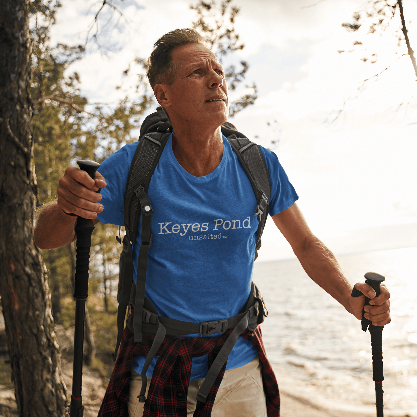 Heather Columbia Blue: Model 2
