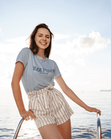 Heather Baby Blue: Model